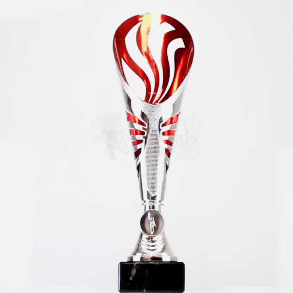 Equinox Cup Silver/Red 330mm
